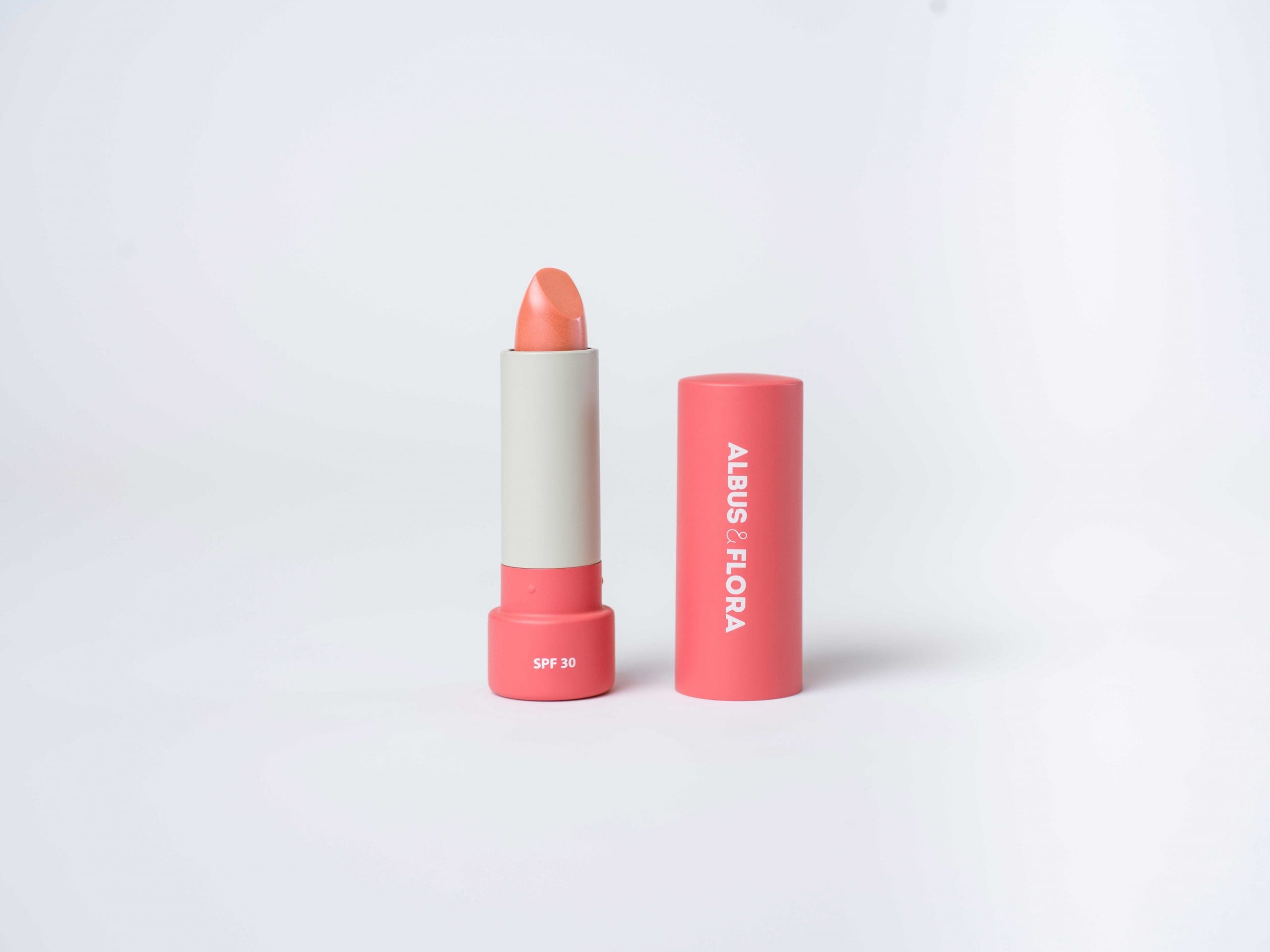 Albus & Flora SPF 30 lip balm - Official Stockists - Katrina McVeigh PMU